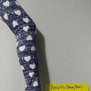 Super Soft Buttery Valentine Heart Leggings NWT